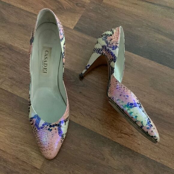 CASADEI  HEELS SIZE 7 - Picture 2 of 8